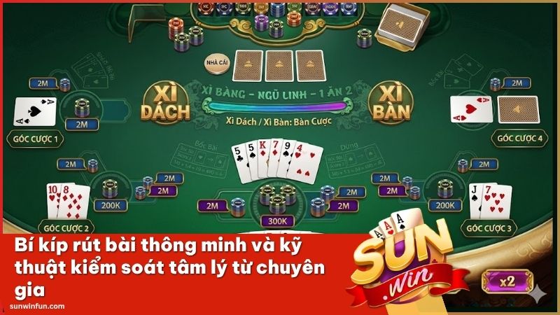 Nắm chắc luật chơi game bài Xì Dách để giành chiến thắng rực rỡ tại sảnh Sunwin